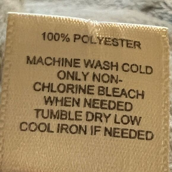 Loft blue floral print tank top size medium - Picture 5 of 5